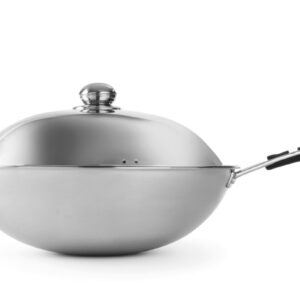 Patelnia indukcyjna wok, HENDI, Profi Line, ⌀360x(H)180mm