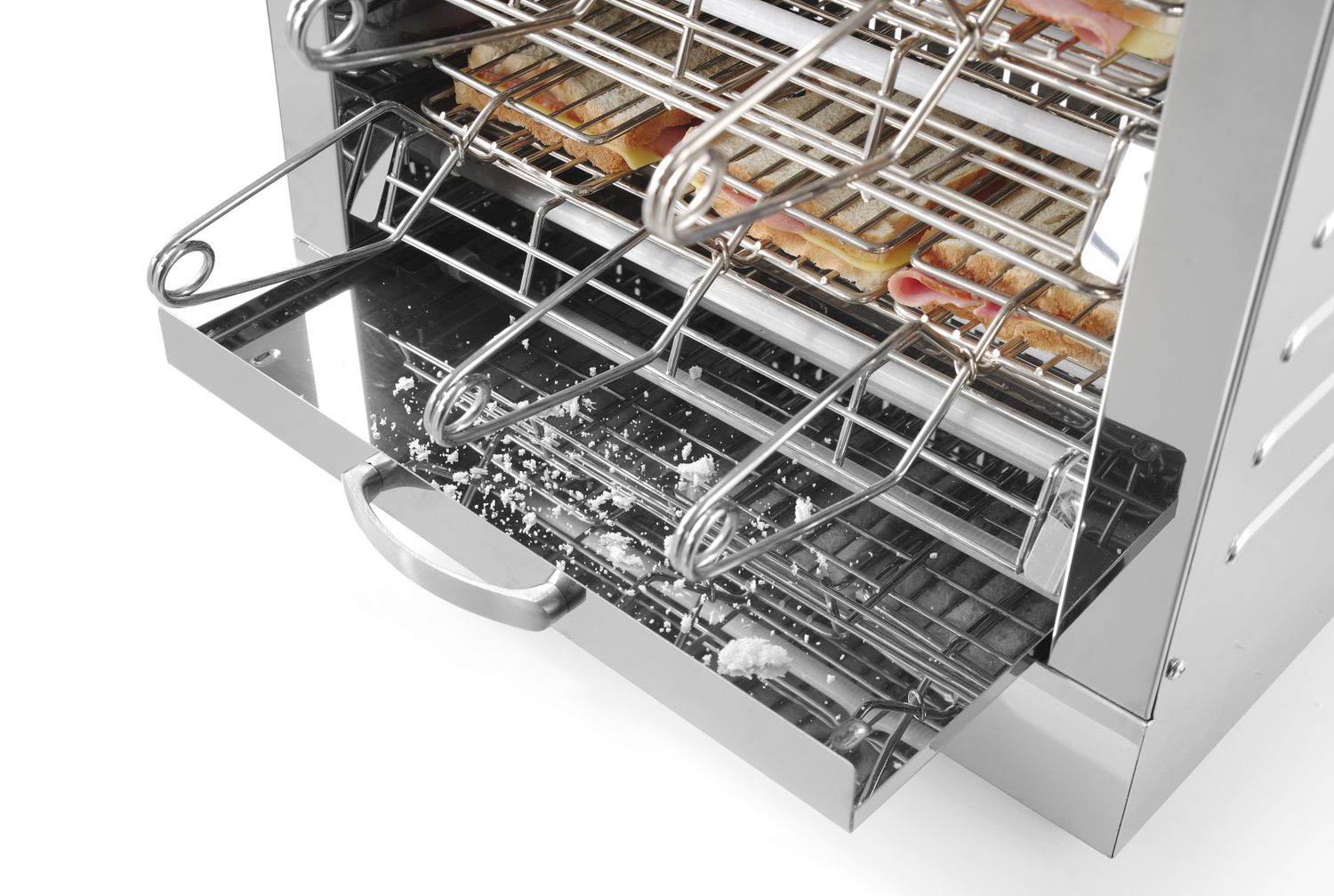 Toster kanapkowy z 6 klamrami, HENDI, 230V/3000W, 450x390x(H)400mm - obrazek 4