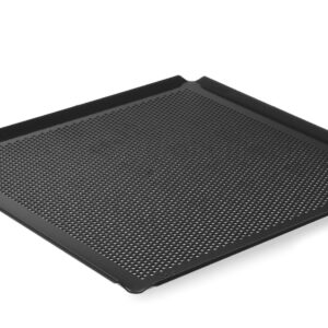 Blacha wypiekowa perforowana, z powłoką nieprzywierającą, z 4 rantami, HENDI, GN 2/3, 354x325x(H)10mm