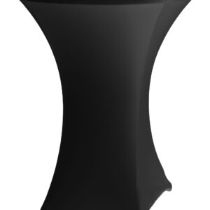 Obrus okrągły, HENDI, Kitchen Line, 811047, 810958, czarny, ⌀850x(H)1150mm
