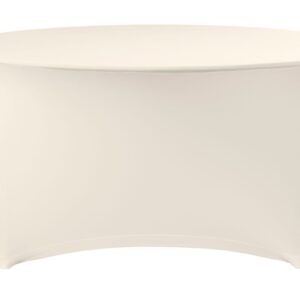 Obrus okrągły, HENDI, Symposium, kremowy, ⌀1800x(H)760mm