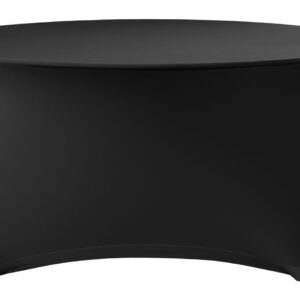 Obrus okrągły, HENDI, Kitchen Line, 810941, czarny, ⌀1800x(H)760mm