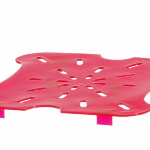 Ociekacz do pojemnika CamSquares Fresh Pro, Cambro, do pojemników 5,7l i 7,6l, czerwony, 187x181x(H)16mm