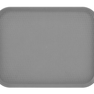 Taca z polipropylenu fast food, duża, Cambro, szara, jasnoszary, 355x457x(H)21mm