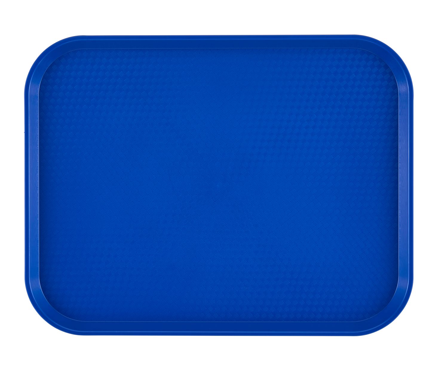 Taca z polipropylenu fast food, duża, Cambro, niebieska, niebieski, 355x457x(H)21mm