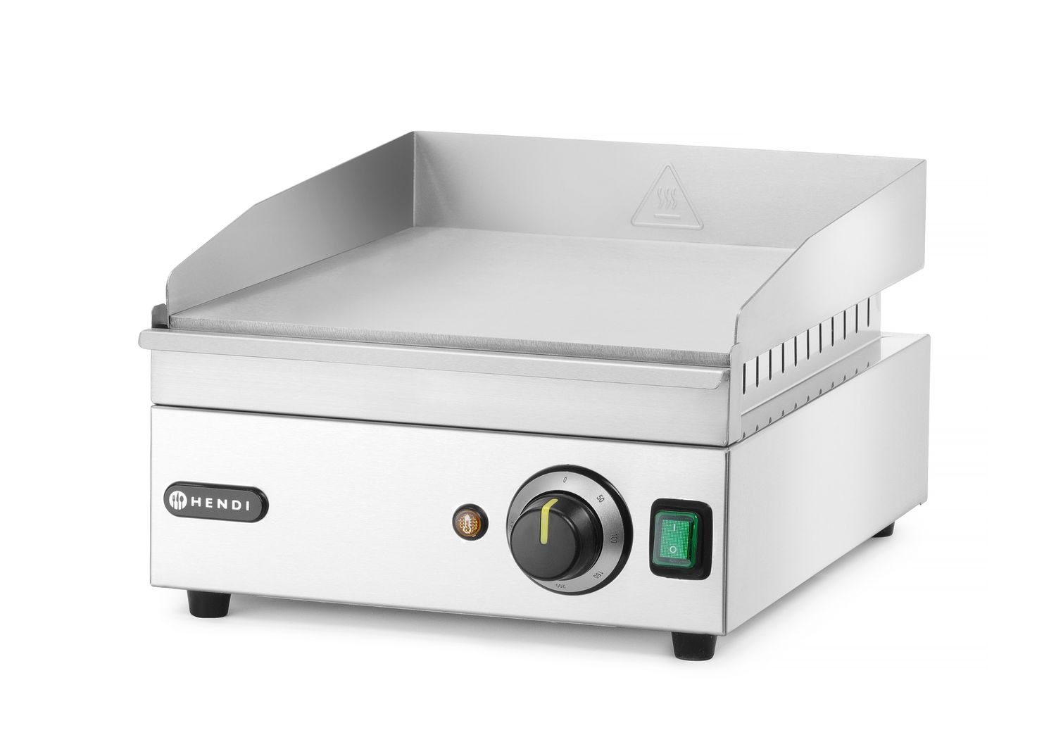 Płyta grillowa, HENDI, Kitchen Line, gładka, 230V/2000W, 326x445x(H)225mm - obrazek 2