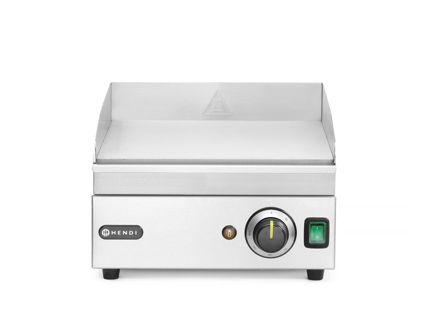 Płyta grillowa, HENDI, Kitchen Line, gładka, 230V/2000W, 326x445x(H)225mm