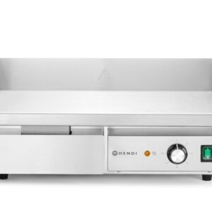 Płyta grillowa, gładka, HENDI, Budget Line, gładka, 230V/3000W, 550x430x(H)240mm