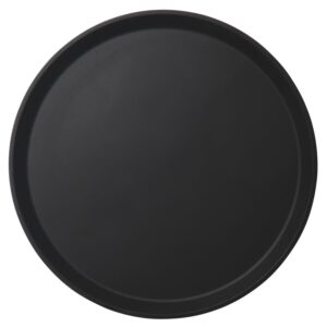 Taca do serwowania Camtread okrągła, antypoślizgowa, Cambro, czarny, czarny, ⌀405x(H)21mm