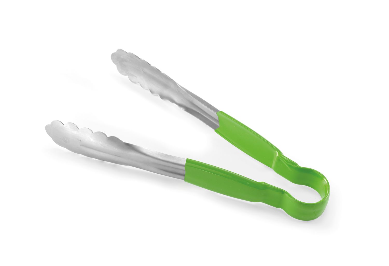 Szczypce do serwowania HACCP 250 mm, HENDI, zielony, (L)250mm