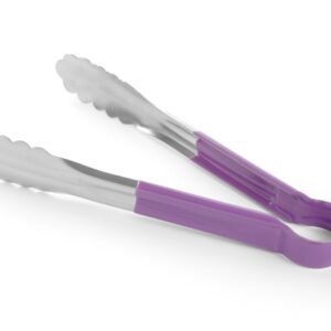Szczypce do serwowania HACCP 250 mm, HENDI, fioletowy, (L)250mm