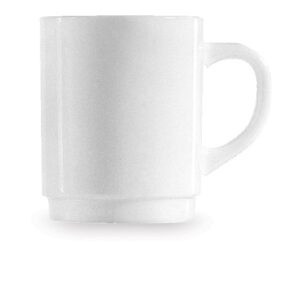 Kubek Restaurant, Arcoroc, 290 ml, 0,29L, biały, 6 szt., ⌀79x(H)90mm