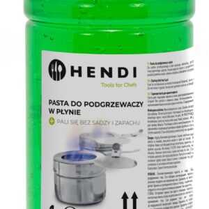 Pasta do podgrzewaczy w płynie, 1 l, HENDI, transparentny