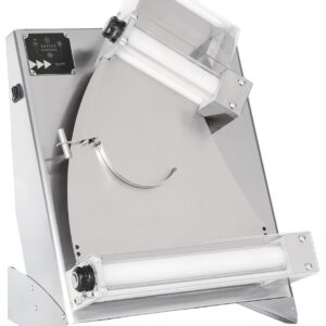 Wałkownica elektryczna do pizzy Prismafood 300 z 2 parami wałków, Prismafood, waga porcji ciasta 0,08 - 0,21 kg, 230V/250W, 475x375x(H)660mm