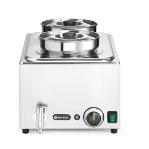 Zestaw: Bemar Ranger + 2x pojemnik 4L z pokrywką, HENDI, GN (H)150mm, 8L, 230V/1000W, 604x332x(H)315mm