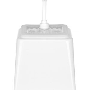 Pojemnik do sosów z pompką, HENDI, 2,5L, biały, 230x210x(H)327mm