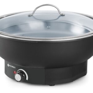 Podgrzewacz elektryczny okrągły Tesino, HENDI, Kitchen Line, 6,8L, 230V/500W, ⌀405x(H)240mm