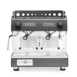 Ekspres do kawy Julia Compact, 2-grupowy, automatyczny, Verona, czarny, 230V/2700W, 475x563x(H)530mm