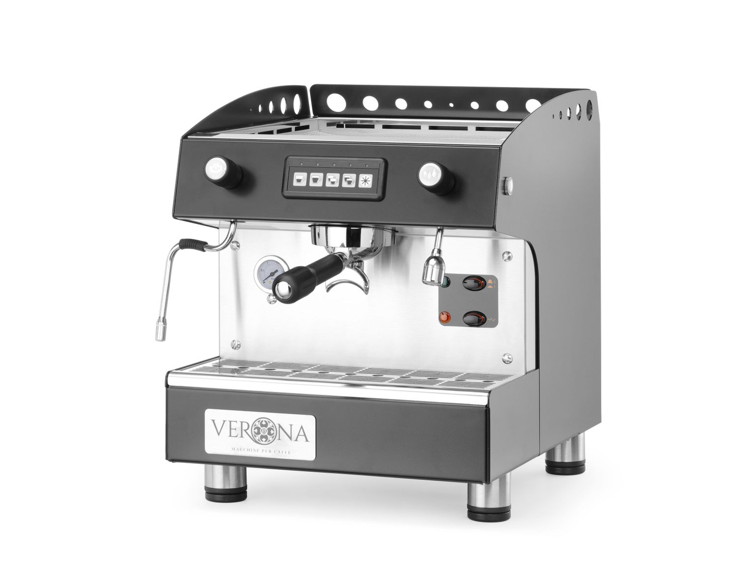 Ekspres do kawy Romeo, 1-grupowy, automatyczny, Verona, 230V/1800W, 375x530x(H)485mm - obrazek 2