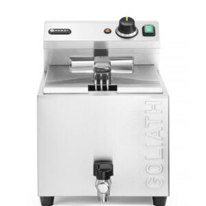 Frytownica XL z kranem spustowym HENDI GOLIATH, HENDI, 10L, 400V/10200W, 300x585x(H)392mm