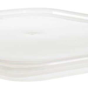 Pokrywka Camwear tylko do pojemników GN serii Camwear i przezroczystego polipropylenu, Cambro, do pojemnika , GN 1/2, transparentny, 325xx(H)mm