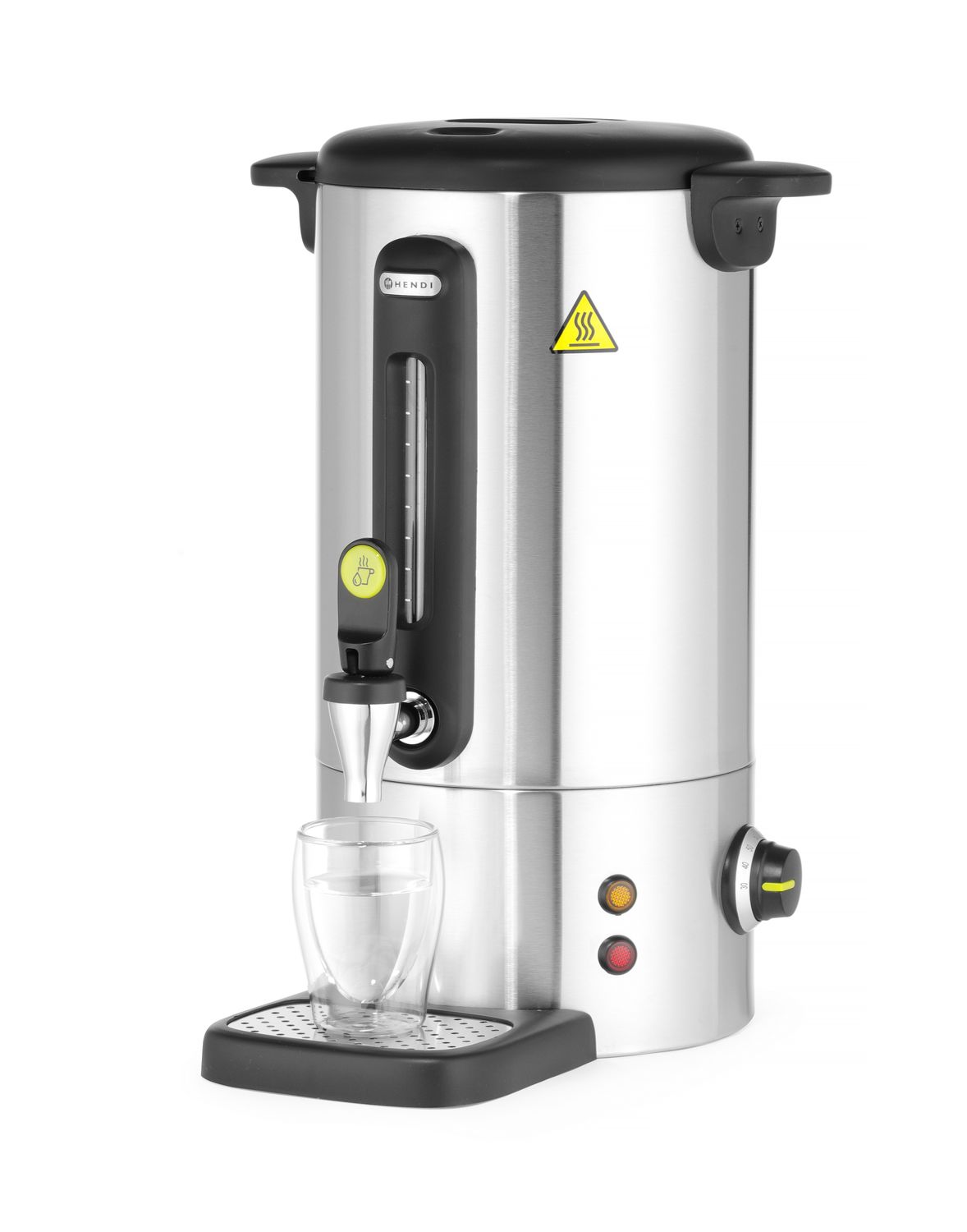 Warnik UNIQ, HENDI, designed by Robert Bronwasser, 9L, srebrny, 230V/950W, 307x330x(H)450mm - obrazek 2
