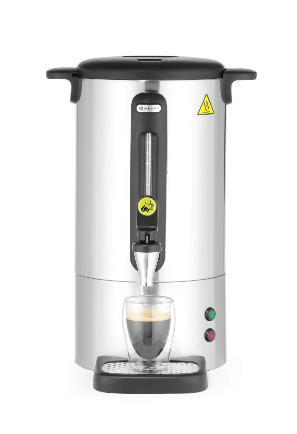 Zaparzacz do kawy UNIQ, HENDI, designed by Robert Bronwasser, 7L, srebrny, 230V/1050W, 307x330x(H)450mm - obrazek 3