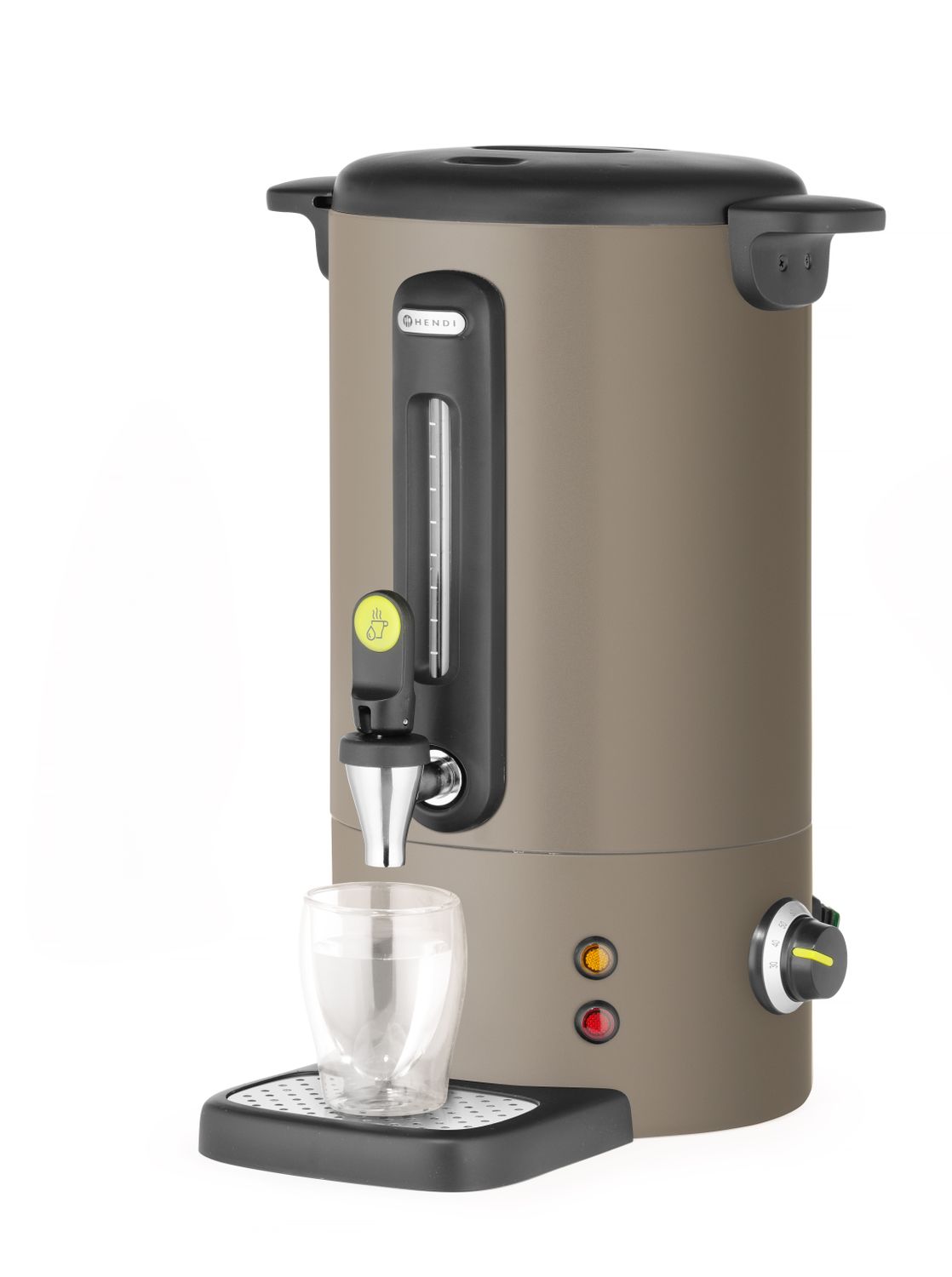 Warnik UNIQ, HENDI, designed by Robert Bronwasser, 9L, Taupe, 230V/950W, 307x330x(H)450mm - obrazek 2