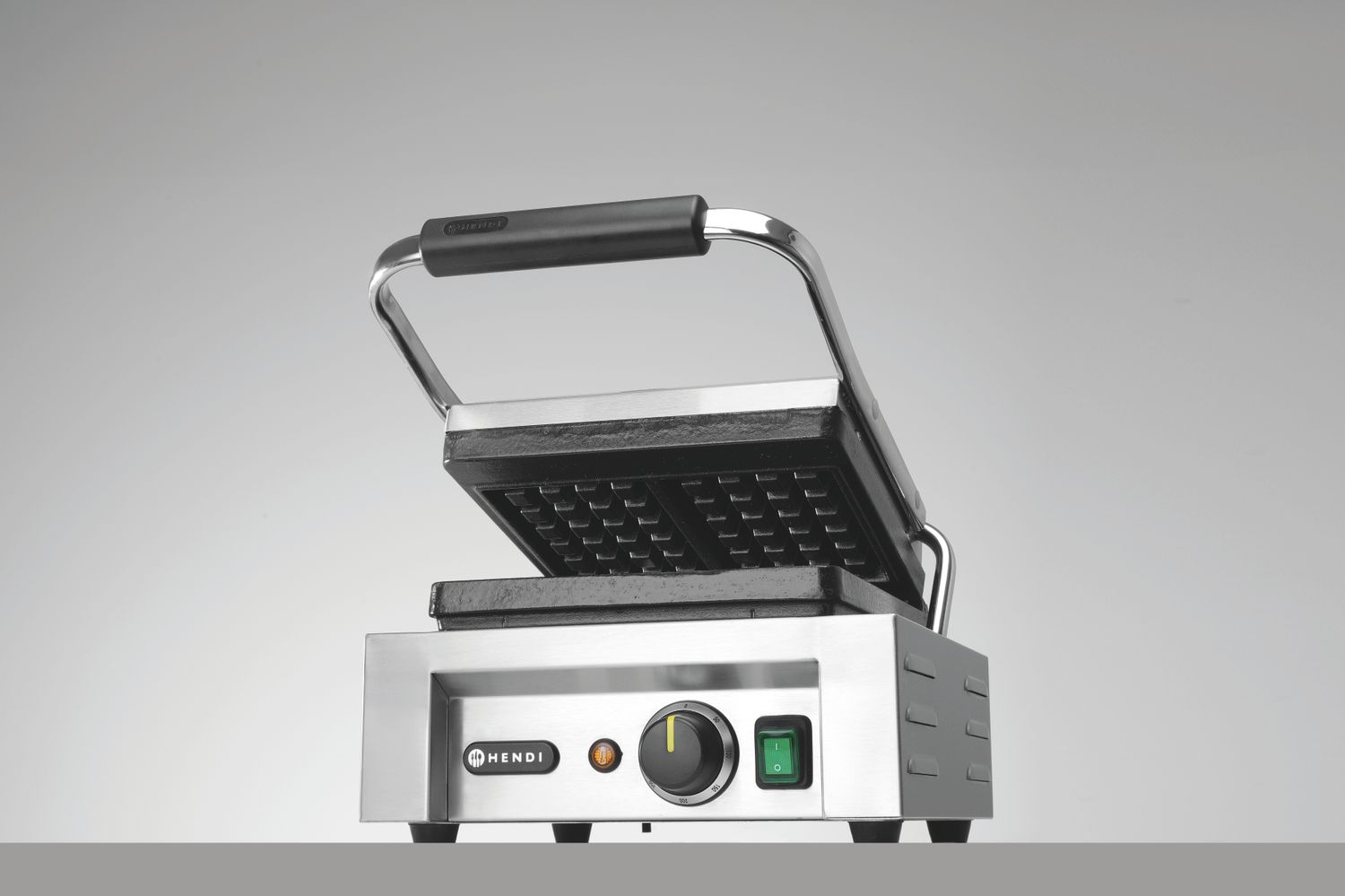 Gofrownica – mała kratka, HENDI, 230V/1500W, 330x437x(H)251mm - obrazek 2