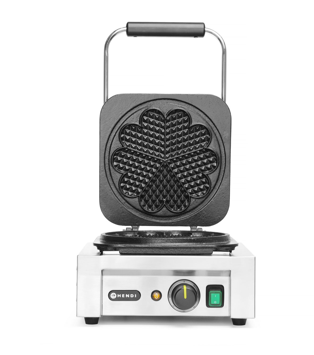 Gofrownica – serca, HENDI, 230V/2200W, 330x543x(H)251mm
