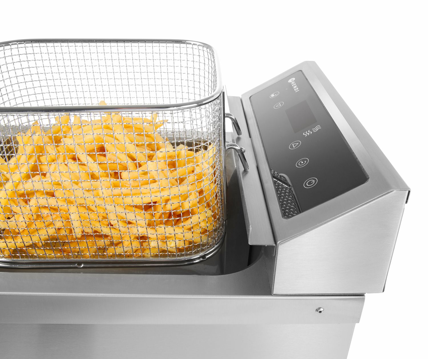 Frytownica indukcyjna z kranem spustowym, 8 l, HENDI, 8L, jasnoszary, 230V/3500W, 288x619x(H)408mm - obrazek 9