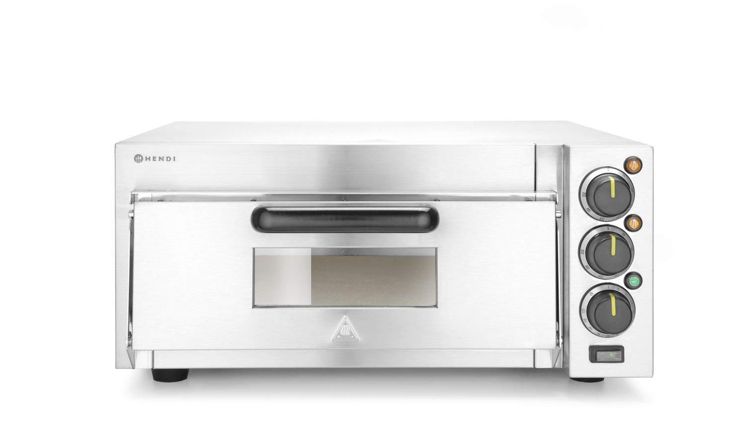 Piecyk do pizzy 1-komorowy 2000 W, HENDI, srebrny, 230V/2000W, 580x560x(H)275mm