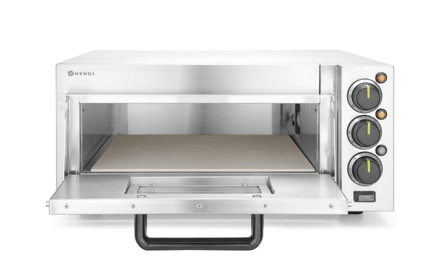 Piecyk do pizzy 1-komorowy 2000 W, HENDI, srebrny, 230V/2000W, 580x560x(H)275mm - obrazek 2