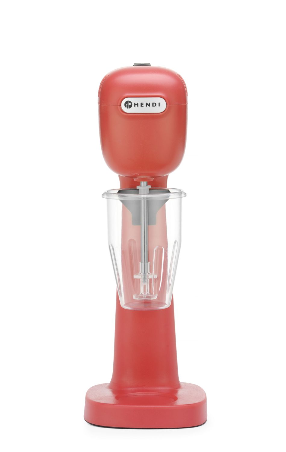 Shaker do koktajli mlecznych , HENDI, designed by Robert Bronwasser, czerwony, 230V/400W, 170x196x(H)490mm - obrazek 2
