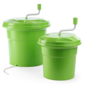 Wirówka do sałaty, HENDI, 12L, zielony, ⌀335x(H)430mm
