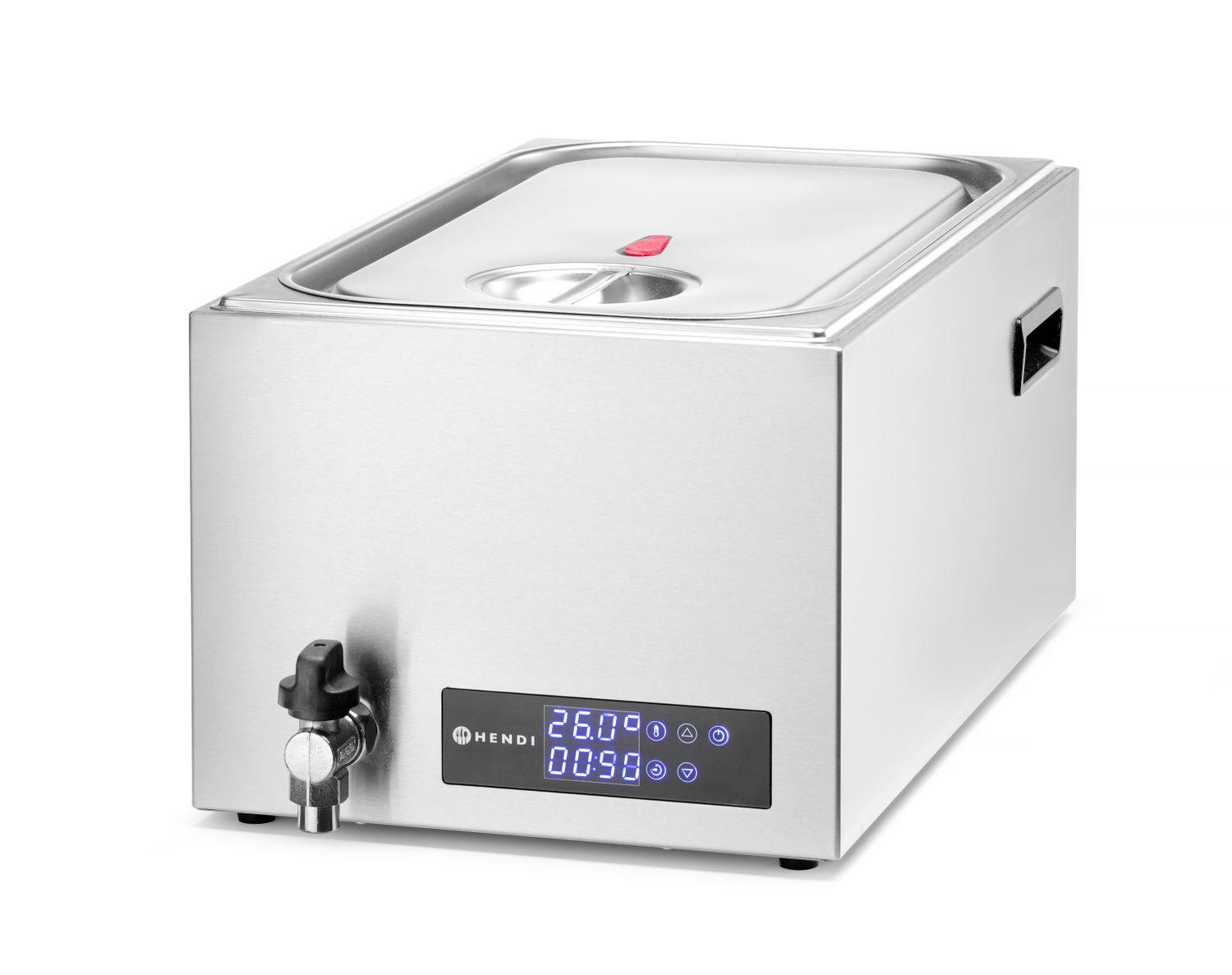 Urządzenie do sous vide GN 1/1, HENDI, 20L, 230V/600W, 350x680x(H)275mm - obrazek 3