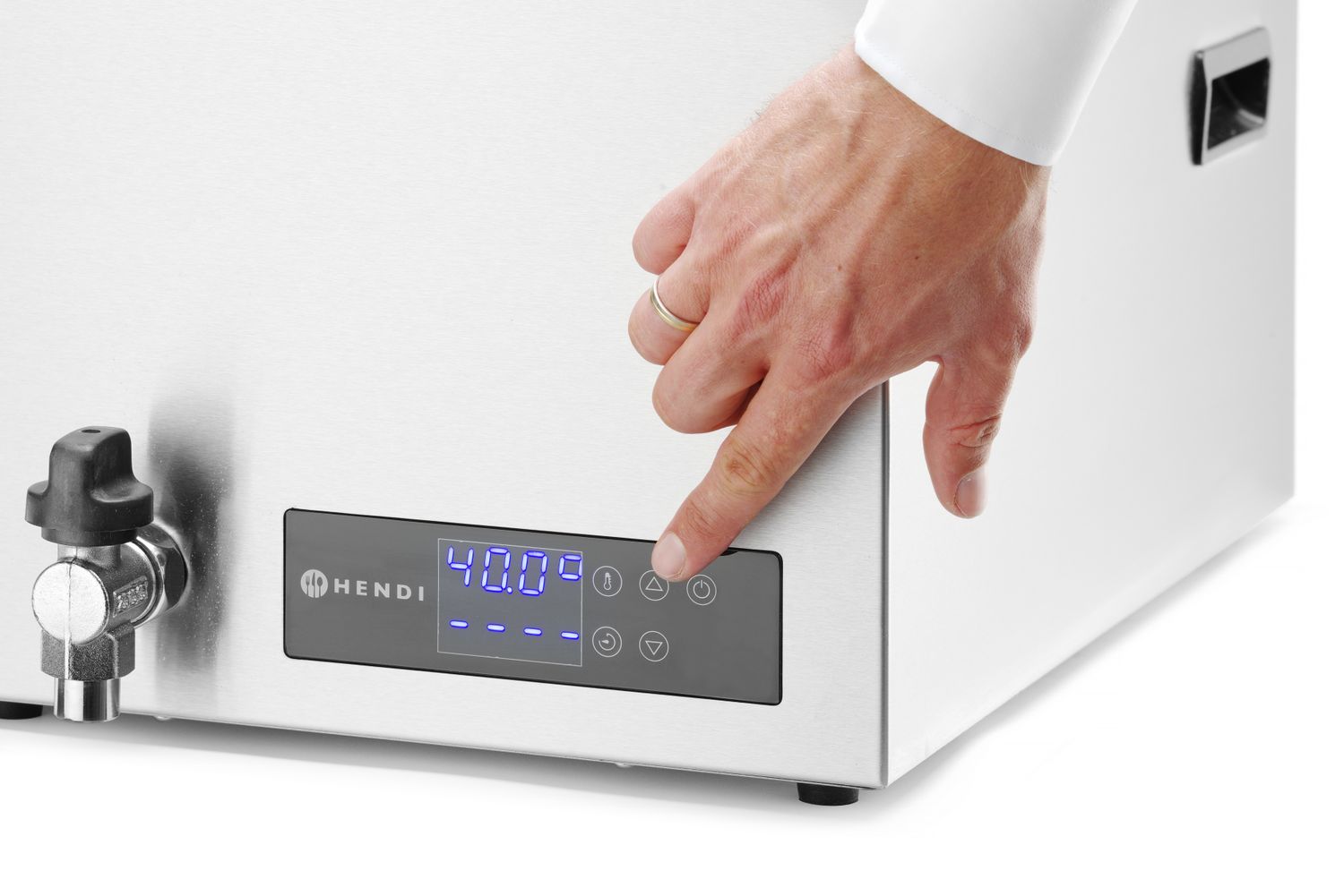 Urządzenie do sous vide GN 1/1, HENDI, 20L, 230V/600W, 350x680x(H)275mm - obrazek 8