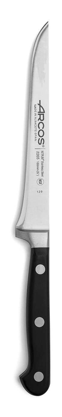 Nóż do trybowania, seria ÓPERA, Arcos, ÓPERA, czarny, (L)267mm