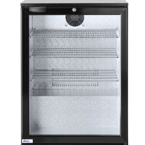 Lodówka barowa 1-drzwiowa, Arktic, 105L, czarny, 230V/120W, 600x530x(H)865mm