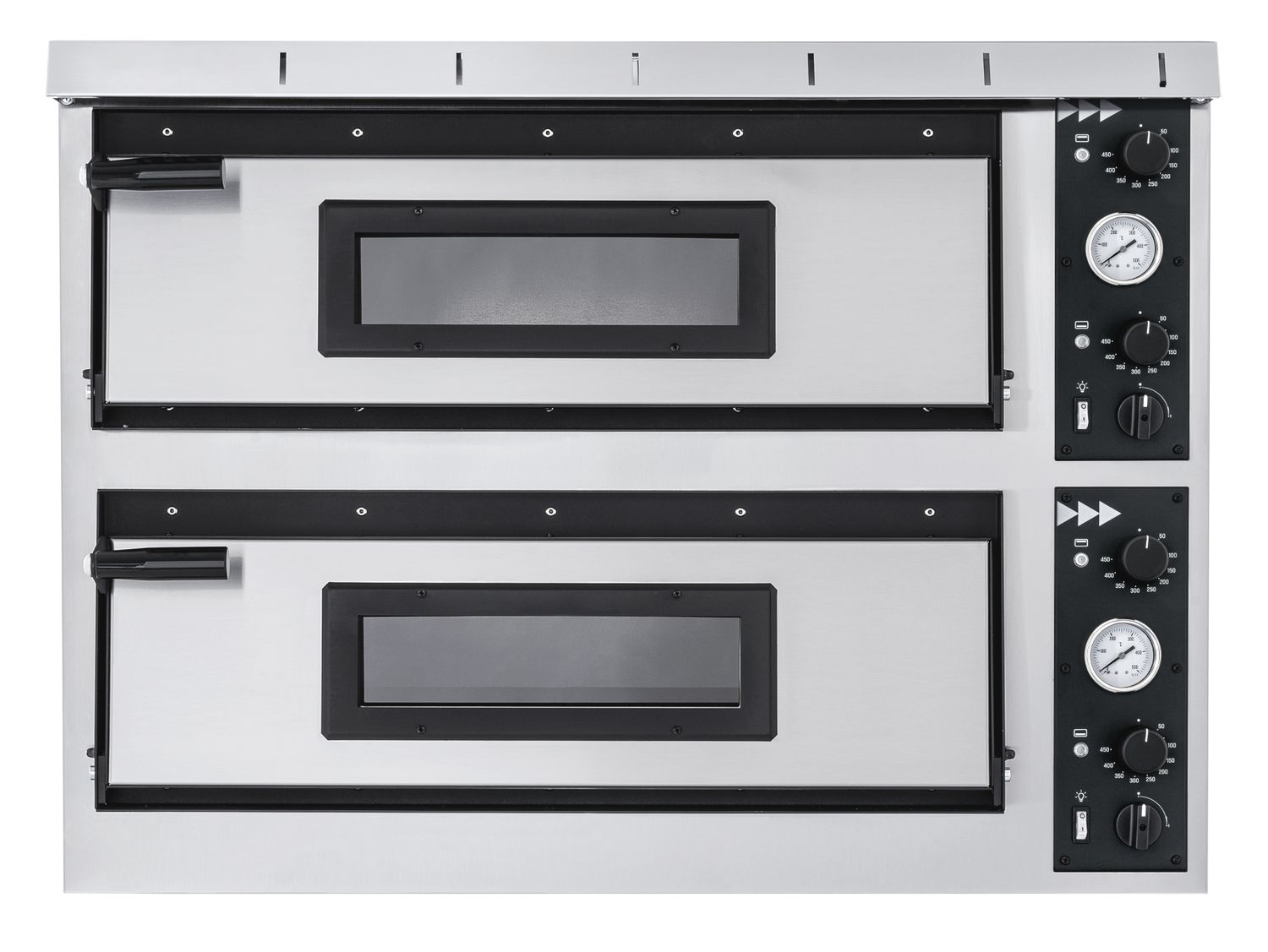 Piec do pizzy Plus XL, Prismafood, 2 komory, 400V/12000W, 1000x844x(H)745mm