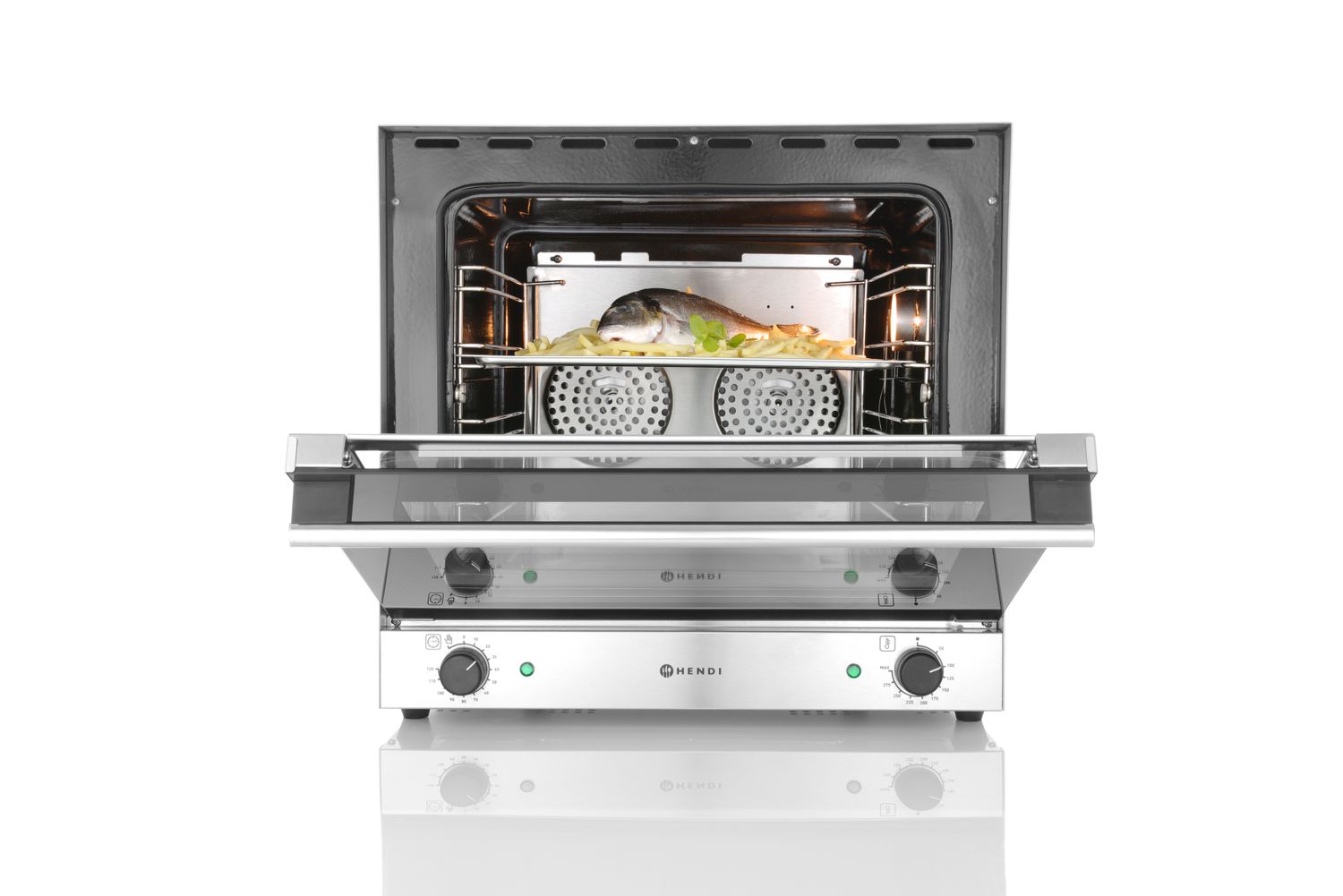 Piec konwekcyjny H90, HENDI, 230V/2670W, 595x624x(H)572mm - obrazek 3