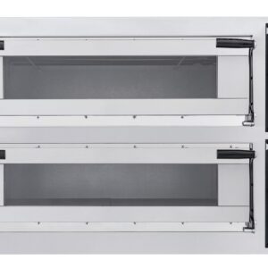 Piec do pizzy Trays 44 Glass, Prismafood, 2 komory, 400V/13800W, 1100x964x(H)745mm
