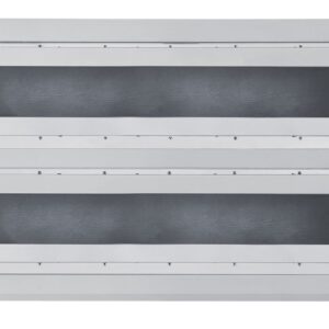 Piec do pizzy Trays 66L Glass, Prismafood, 2 komory, 400V/20400W, 1500x964x(H)745mm