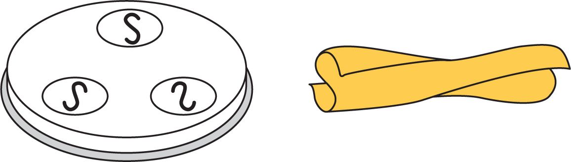 Końcówka do makaronu - Casarecce, HENDI