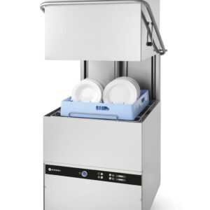Zmywarka kapturowa 50x50 – sterowana elektromechanicznie, HENDI, Budget Line, 400V/8600W, 745x900x(H)1406mm