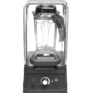 Blender barmański z obudową wyciszającą, HENDI, 2,5L, czarny, 230V/1680W, 250x300x(H)540mm