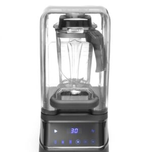 Cyfrowy blender barmański z obudową wyciszającą i kielichem BPA-free, HENDI, 230V/1680W, 250x300x(H)546mm