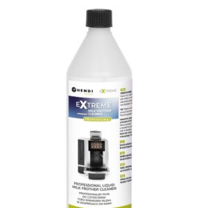 Extreme Milk Frother Cleaner profesjonalny płyn do czyszczenia toru spieniania mleka w ekspresach do kawy, HENDI, 1 l