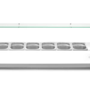 Nadstawa chłodnicza GN 1/4, Arktic, 8x GN 1/4, 230V/180W, 1805x335x(H)460mm