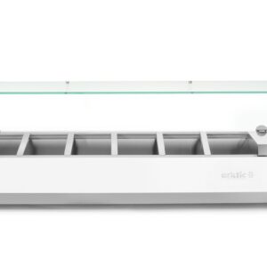 Nadstawa chłodnicza GN 1/3, Arktic, 7x GN 1/3, 230V/180W, 1605x420x(H)460mm